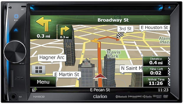 Clarion NX602 Navigation Head Unit