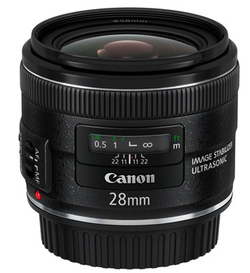 Canon EF 28mm f/2.8 IS USM Lens