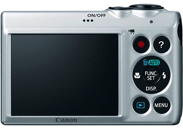 Canon PowerShot A810 Digital Camera - Back