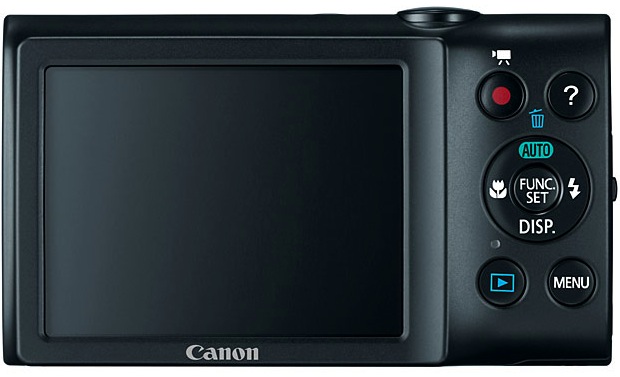 Canon PowerShot A2400 IS Digital Camera - Back
