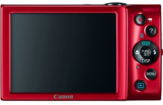 Canon PowerShot A3400 IS Digital Camera - Back
