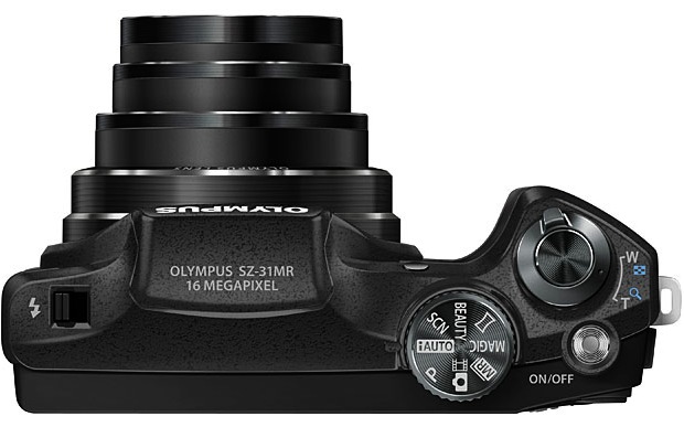 Olympus SZ-31MR iHS Digital Camera - Top