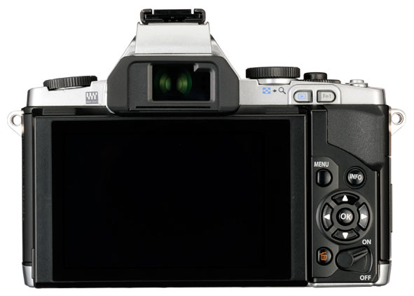 Olympus OM-D E-M5 Micro Four Thirds Digital Camera - Back