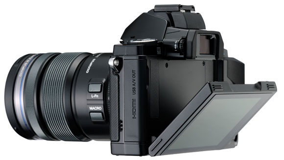 Olympus OM-D E-M5 Micro Four Thirds Digital Camera - Flip LCD