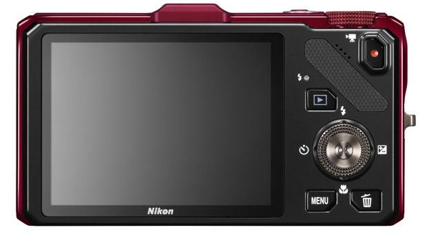 Nikon COOLPIX S9300 Digital Camera - Back