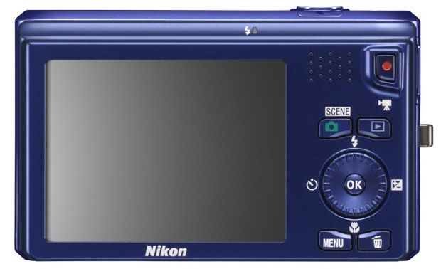 Nikon COOLPIX S6300 Digital Camera - Back