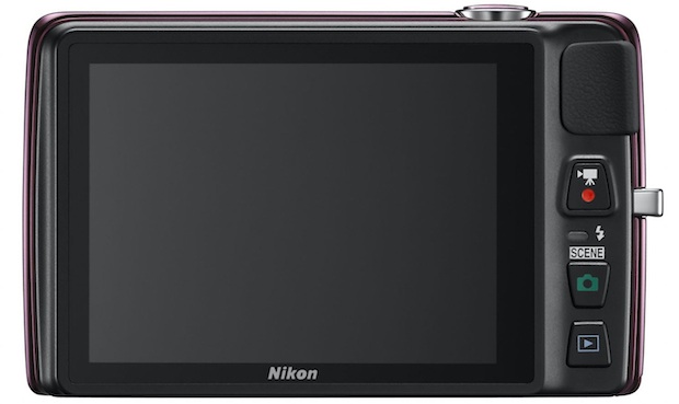 Nikon COOLPIX S4300 Digital Camera - Back