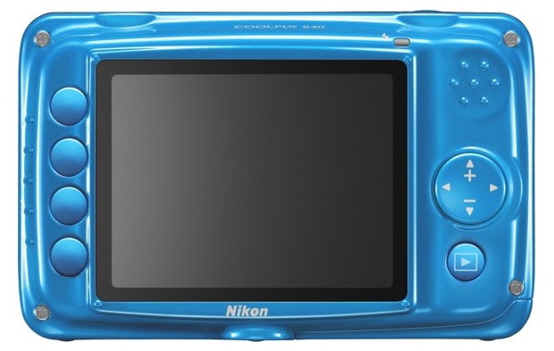 Nikon COOLPIX S30 Digital Camera - Back