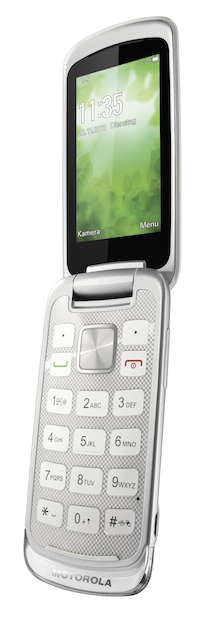 Motorola GLEAM+ Flip Cell Phone