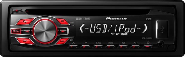 Pioneer DEH-2400UB Single-CD Car Receiver