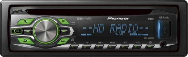 Pioneer DEH-4400HD Single-CD Car Receiver