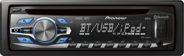 Pioneer DEH-5400BT Single-CD Car Receiver