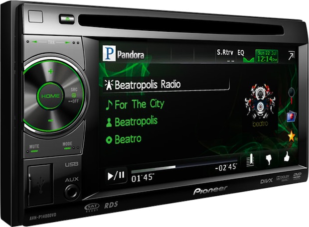 Pioneer AVH-P1400DVD Multimedia Car Head Unit