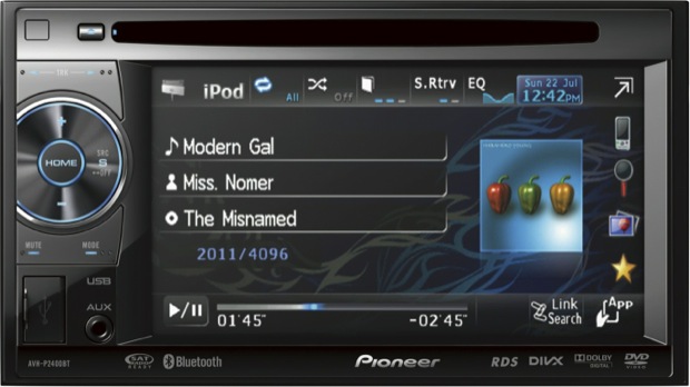 Pioneer AVH-P2400BT Multimedia Car Head Unit