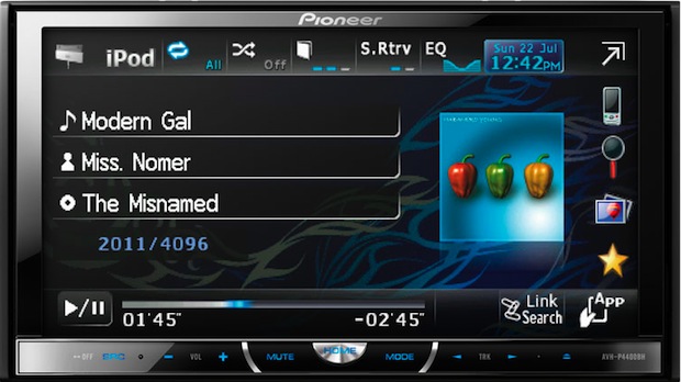 Pioneer AVH-P4400BH Multimedia Car Head Uni