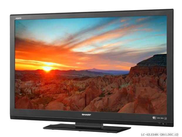 Sharp AQUOS LED LCD HDTVs for 2012 - ecoustics.com