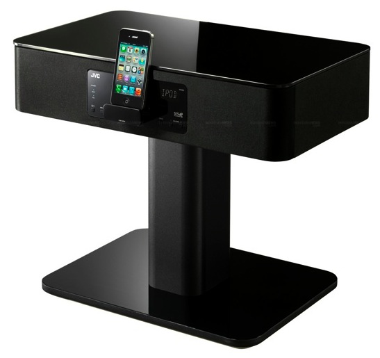 JVC NX-BX3 iPod Speaker Dock / Stand - Black
