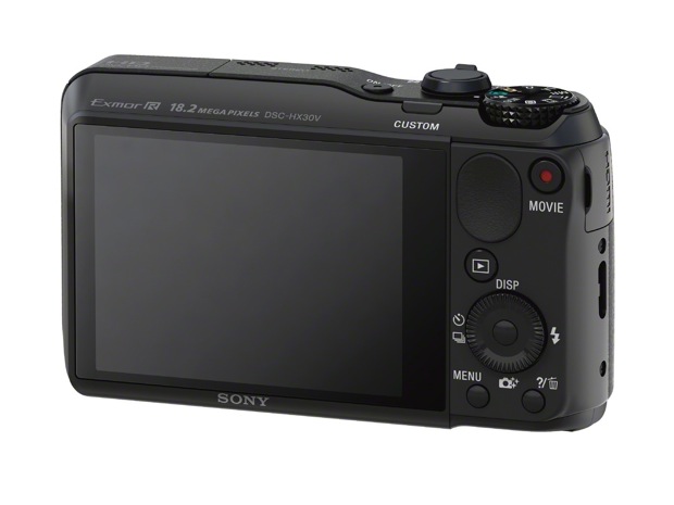 Sony DSC-HX30V Cyber-shot Digital Camera - Back