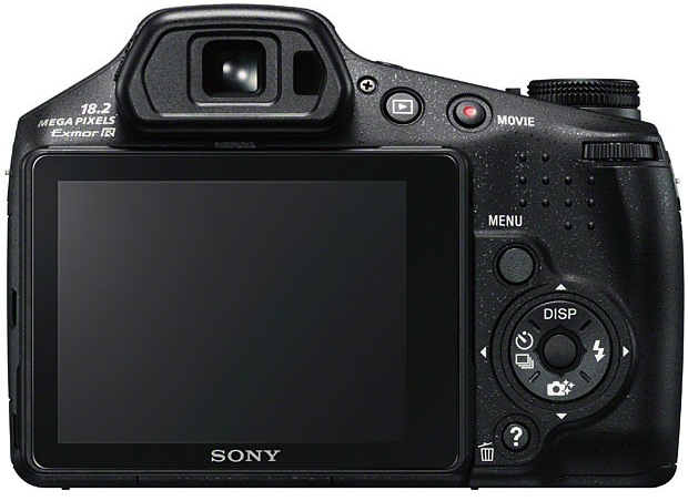 Sony DSC-HX200V Cyber-shot Digital Camera - Back