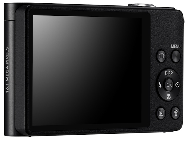 Samsung DV300F DualView SMART Digital Camera - back