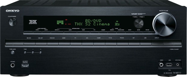 Onkyo TX-NR717 A/V Receiver - front