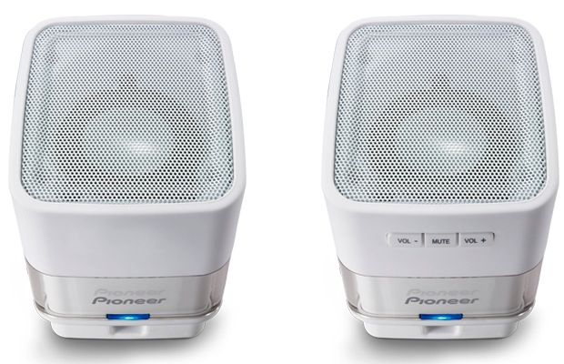 Pioneer S-MM201 USB Computer Speakers - White