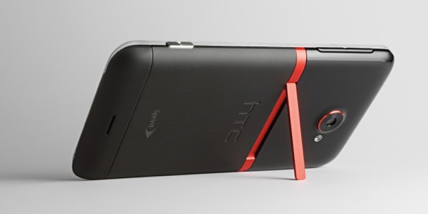 HTC EVO 4G LTE Smartphone - back with kickstand