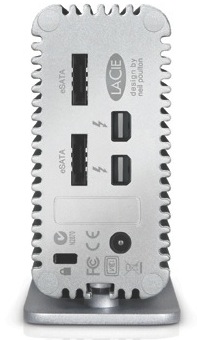 LaCie eSATA Hub Thunderbolt Series - Back