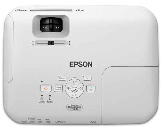 Epson PowerLite Home Cinema 710HD LCD Projector