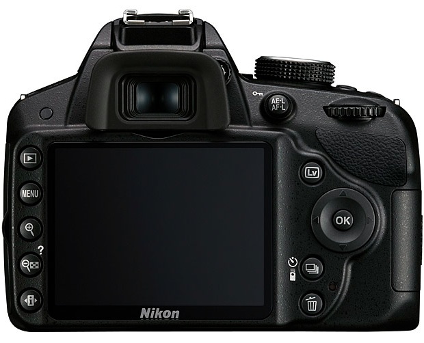 Nikon D3200 Digital SLR Camera - back