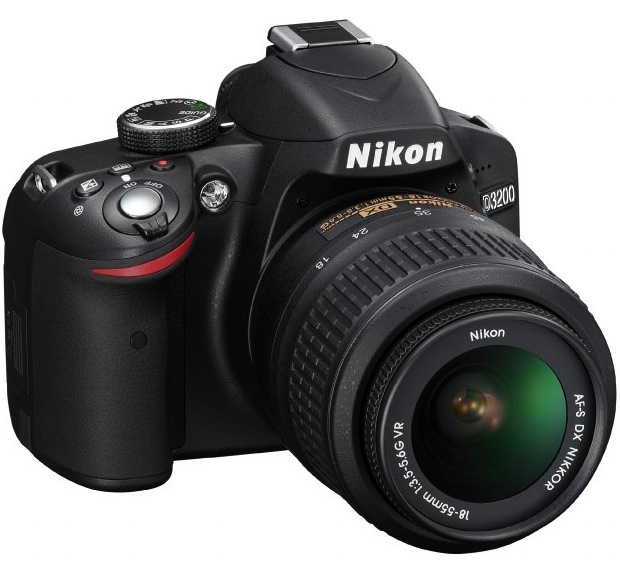 Nikon D3200 Digital SLR Camera - front