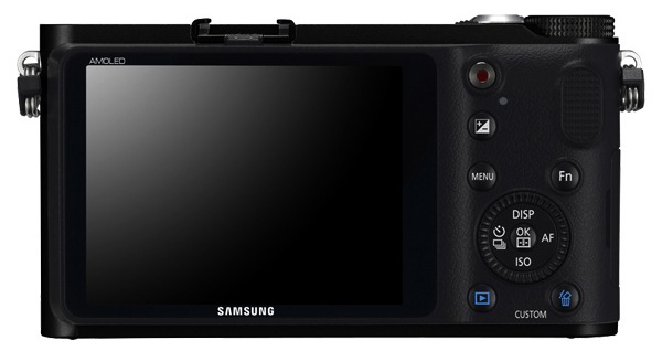 Samsung NX210 Interchangeable Lens Digital Camera - Back