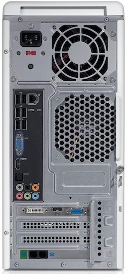 Dell XPS 8500 Desktop PC - Rear