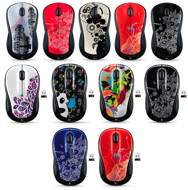 Logitech Global Graffiti Collection Wireless Mouse