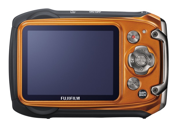 FujiFilm FinePix XP170 Waterproof Digital Camera - Orange Back