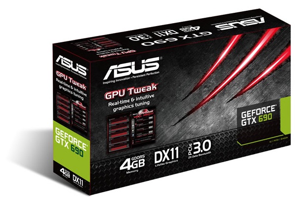 ASUS GeForce GTX 690 Dual-GPU Graphics Card