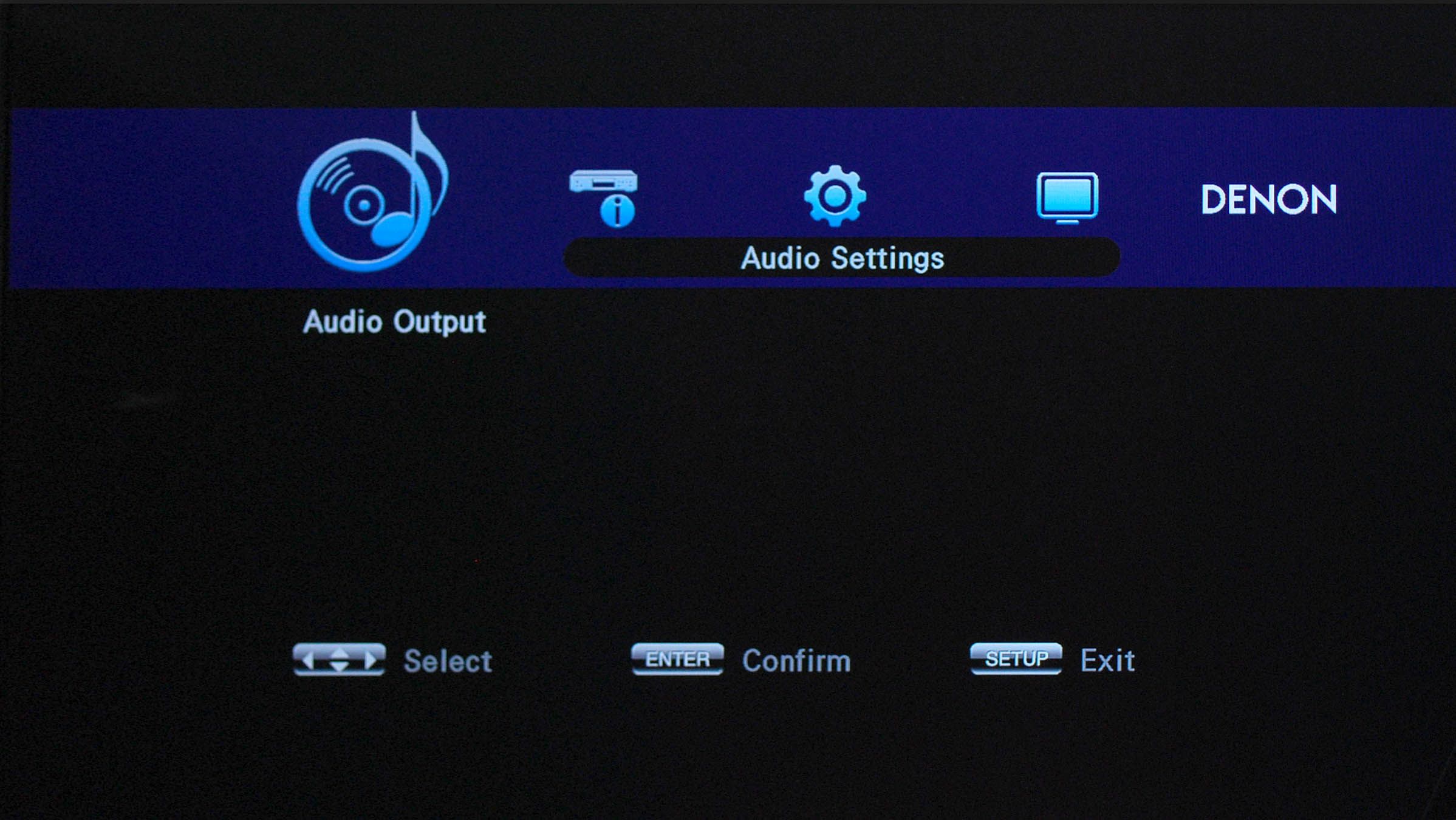 Denon DBT-1713UD GUI Screen 3