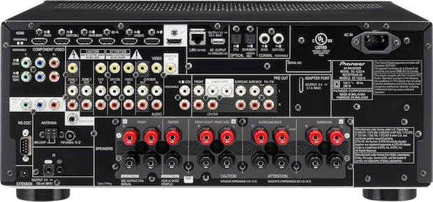 Pioneer SC-1222 - Back