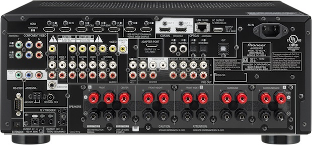 Pioneer SC-1522 - Back