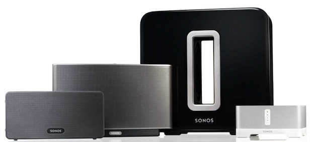Sonos SUB Wireless Subwoofer and Speakers