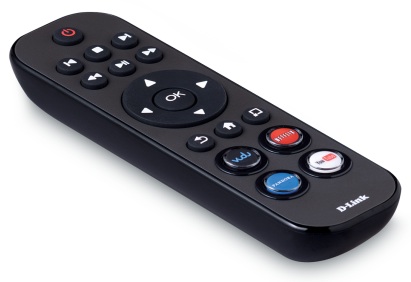 D-Link MovieNite Plus DSM-312 Streaming Media Player Remote