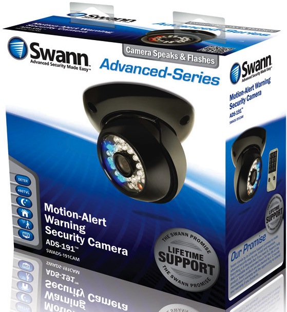 Swann ADS-191 Audio Warning Security Camera