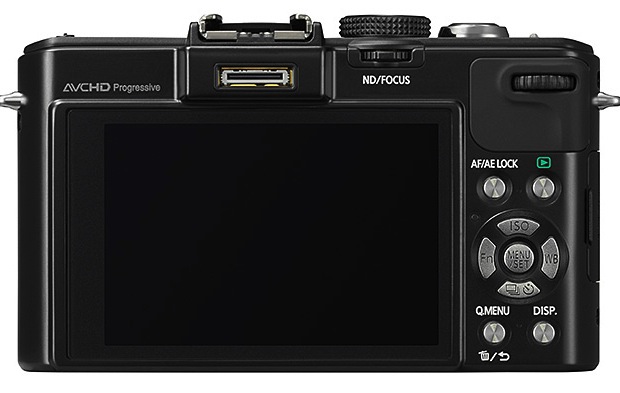 Panasonic DMC-LX7 Lumix Digital Camera - Back