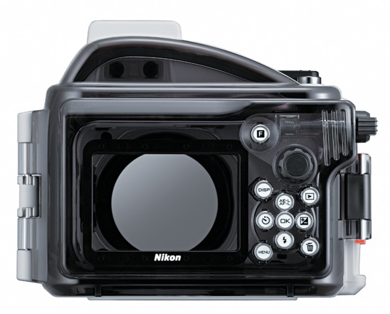 Nikon WP-N1 underwater case - back