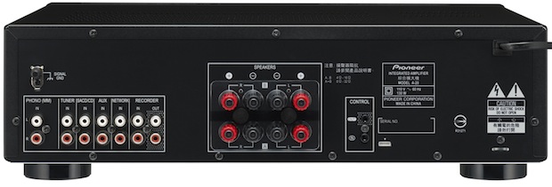 Pioneer Elite A-20 Integrated Stereo Amplifier - Back