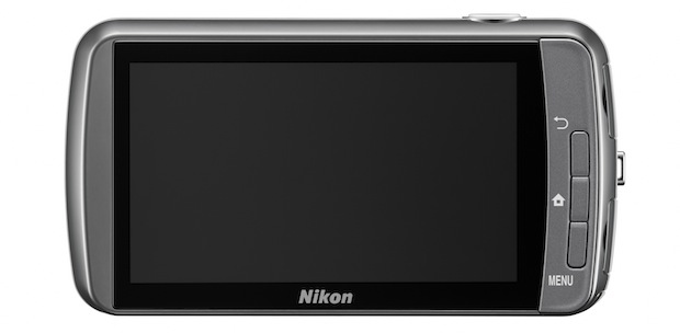 Nikon COOLPIX S800c Wi-Fi Digital Camera - Back