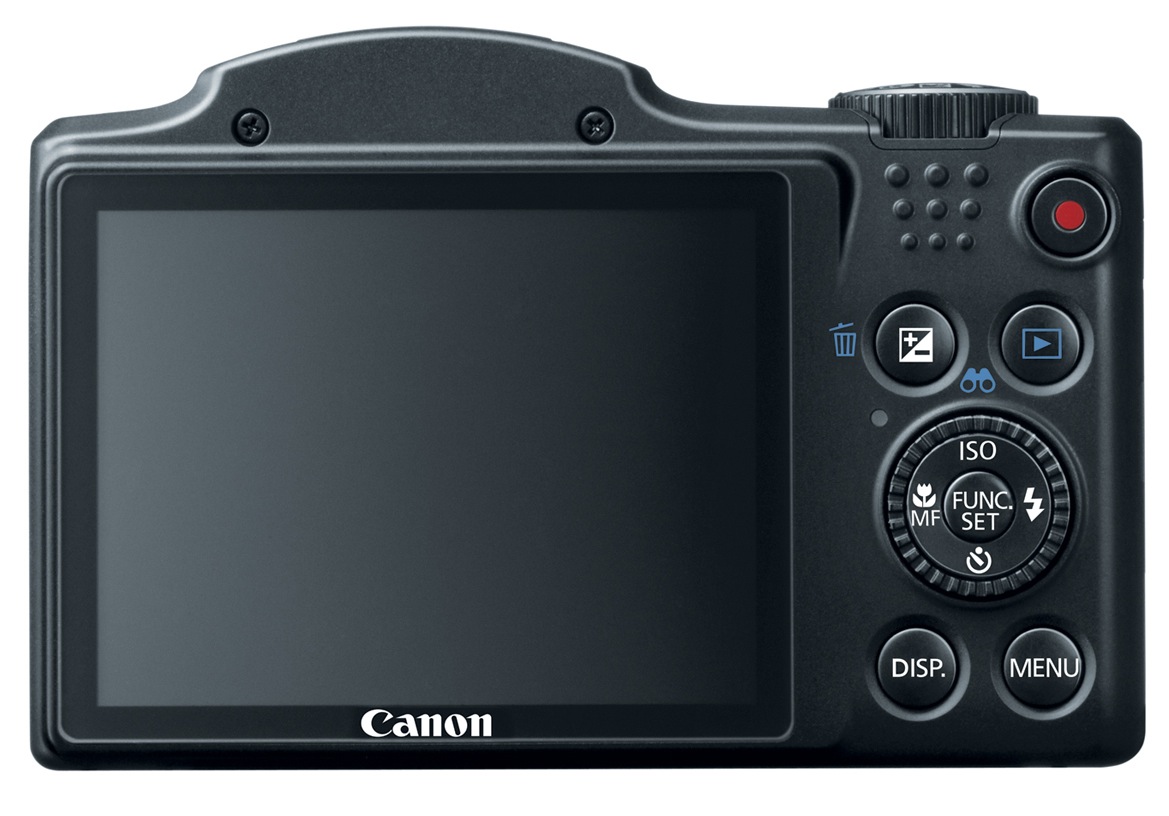 Canon PowerShot SX500 IS Digital Camera - Back