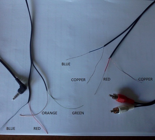 Wiring A Pair Of Sony Earplugs Cable To New 3 5mm Jack Ecoustics Com