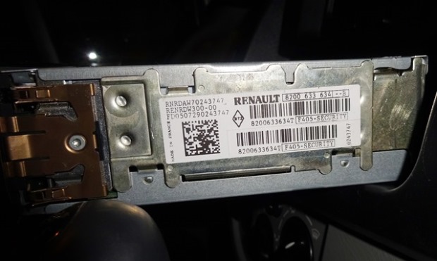 Primastar / Renault Radio Code -