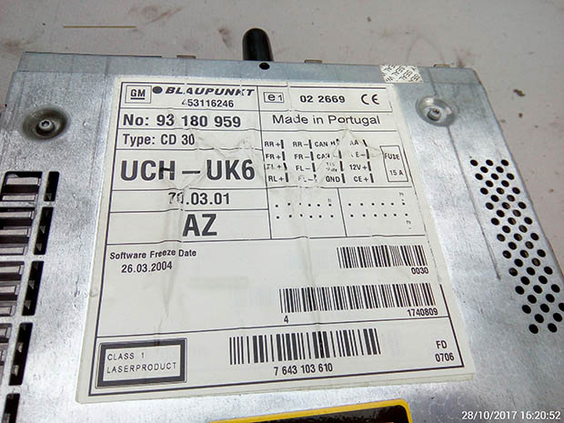Unlock Code Service For Alfa Romeo 147 Blaupunkt Bosch Radio – Instant Queue